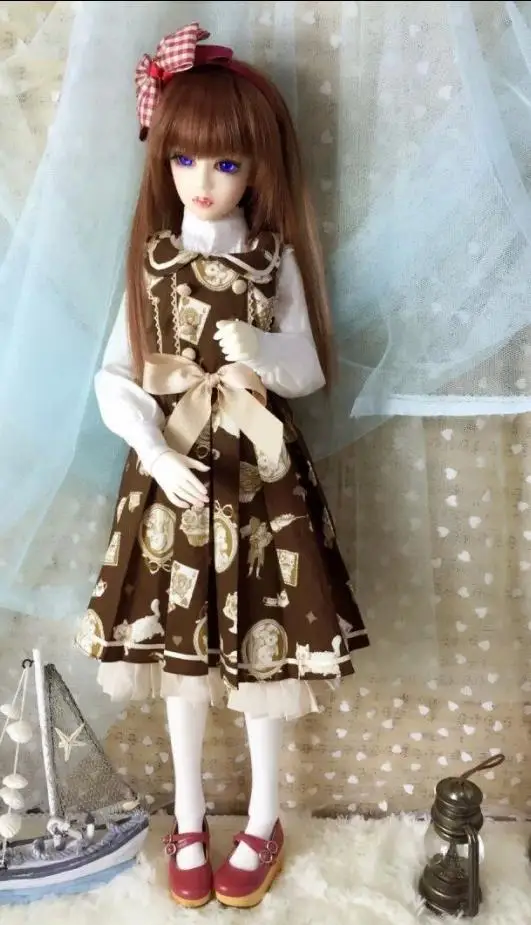 JCL-019 1/3 Fashion BJD doll clothes SD Lolita dresses Two colors Pretty doll Clothing Doll Accessories