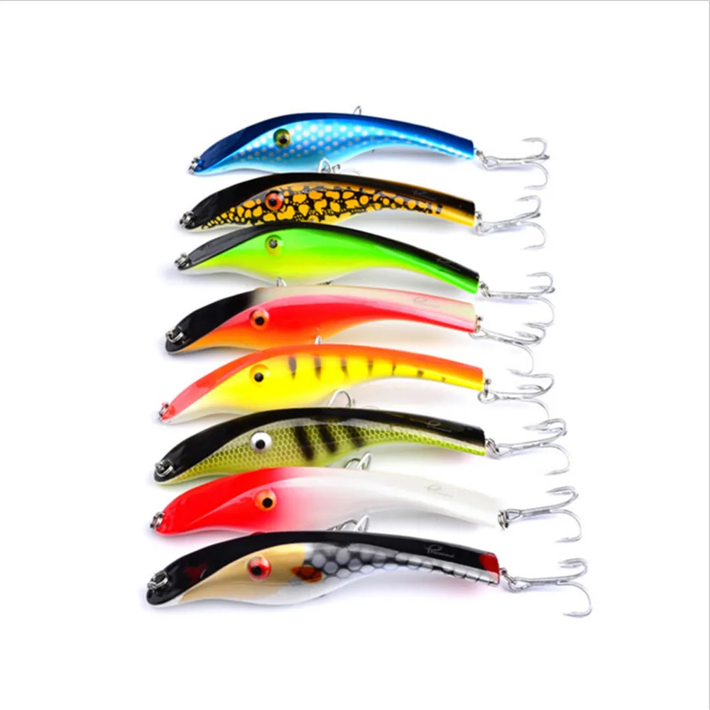 1pcs Big Pencil Fishing Lure 15cm 44g Isca Artificial Hard Bait Crankbait Fishing Wobblers with Treble Hook Fishing Accessories