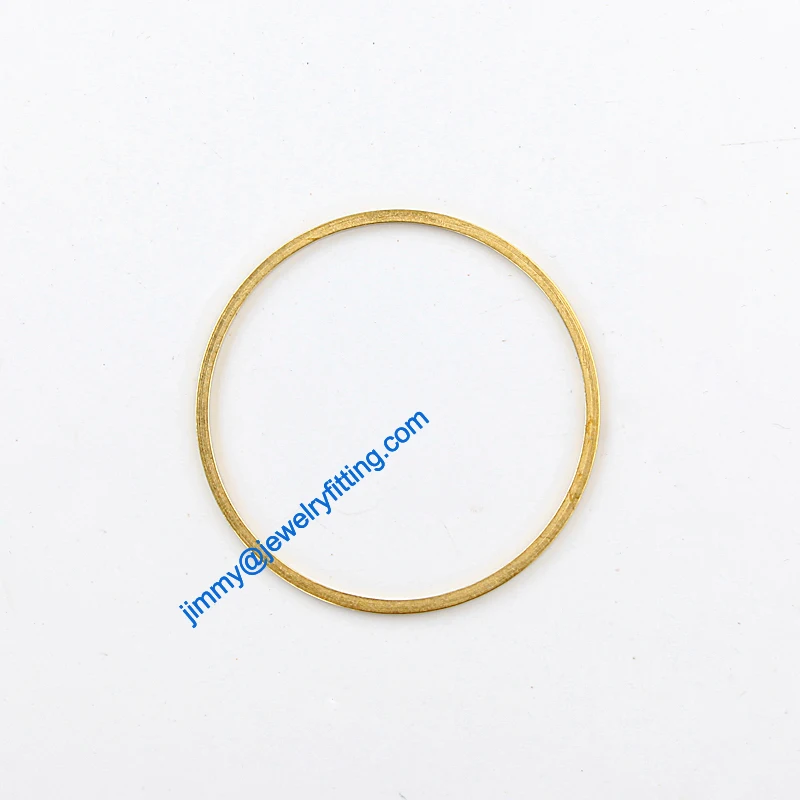 3000PCS Raw Brass Circle 28*1*1mm  copper Rings jewelry findings Conntctors Quoit