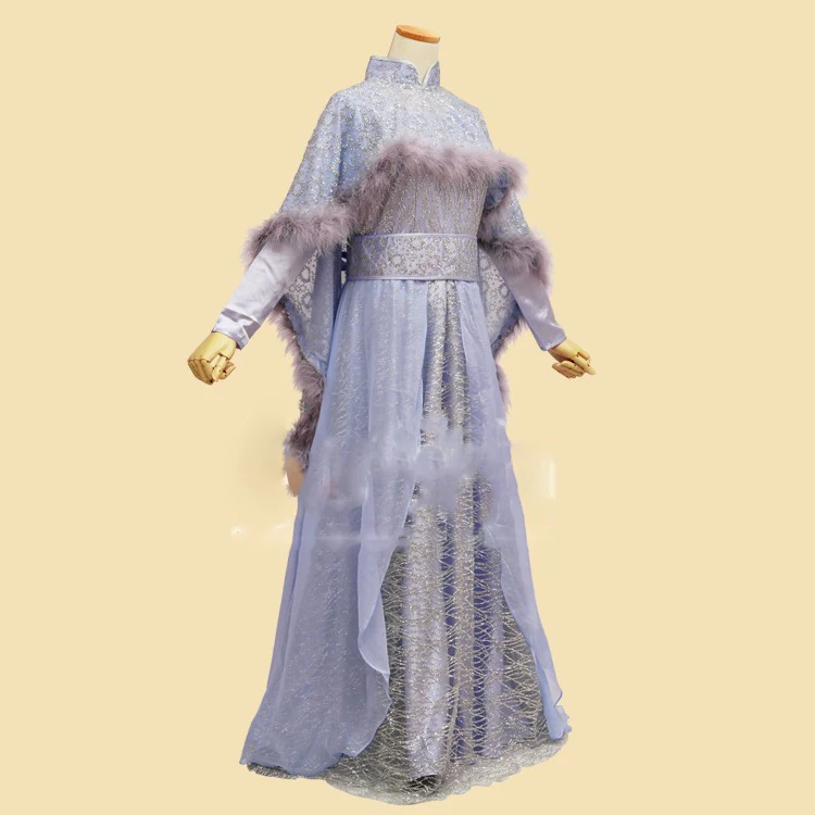 Xue Fei Shuang Classical Fantasy Costume for Latest Fantasy TV Play - Novoland The Castle The Sky Female Costume Cosplay Hanfu