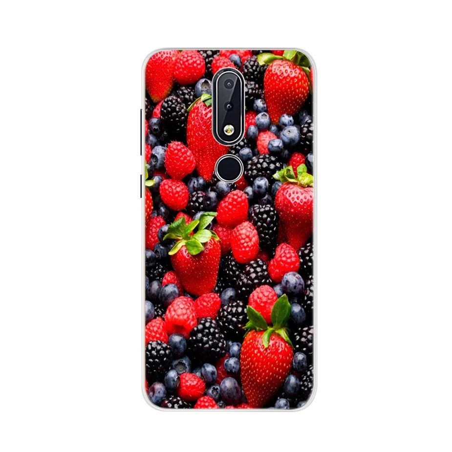 Cute Rubber Case For Nokia 7 2018 7.1 TA-1085 TA-1095 Silicone 3D Printing Patterned TPU Soft Cover For Nokia 7.1 2018 Case Capa