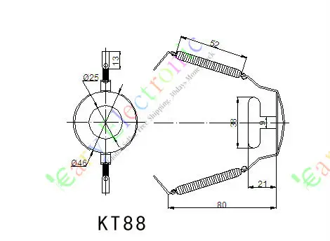 Wholesale and retail 20PCS VACCUM TUBE SOCKET SAVER SHIELD FOR SHUGUANG KT88 AUDIO tube amp DIY parts free shipping