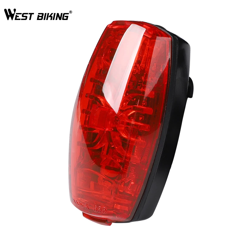 WEST BIKING Cycling Bike Light 120 Lumen Safe Night Warning Lamp Bicycle Taillights StVZO Certificated Standard Bicycle Light