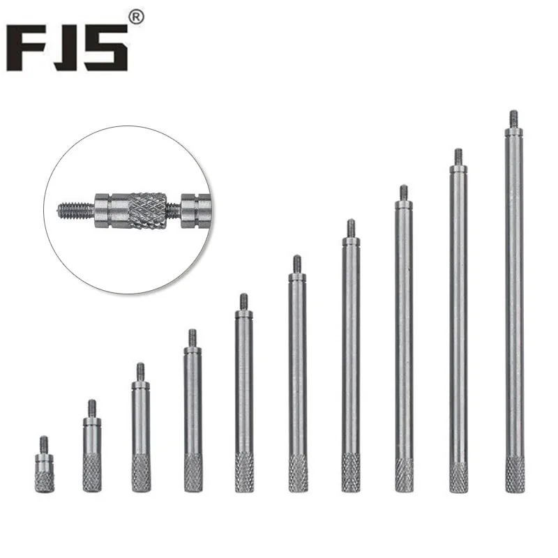 2.5mm Dial Indicator Probe Extension Rod 10-100mm Steel Universal Lengthen Connecting Rod Indicator Measuring Accessory 1PC