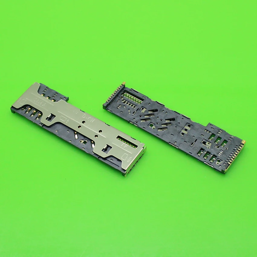 

ChengHaoRan 1 Piece Replacement sim card socket holder for ZTE Q201t slot tray module.KA-201