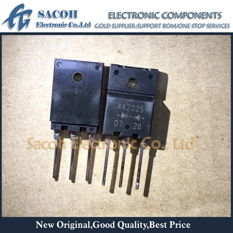 

New Original 10PCS/Lot FMX-4202S X4202S OR FMX-4204S X4204S OR FMX-4206S X4206S TO-3PF 20A 200V Fast Recovery Diodes