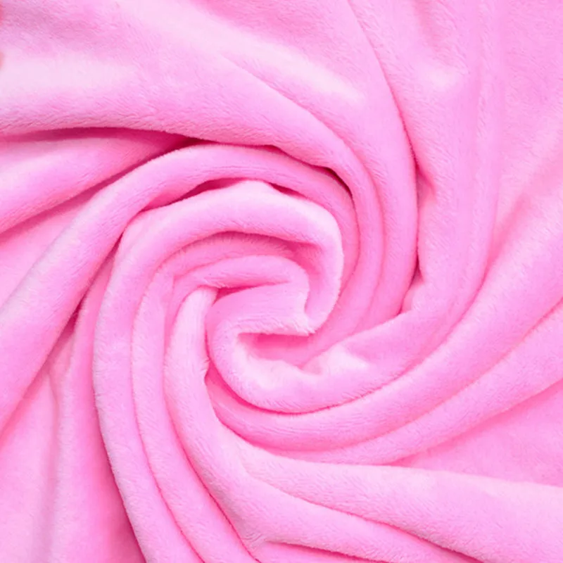 6pcs 40*50cm New Pink super soft coral fleece Fabric Meter Plush Telas Tissus Patchwork Sewing Textiles Handmade Peluche  Tissus