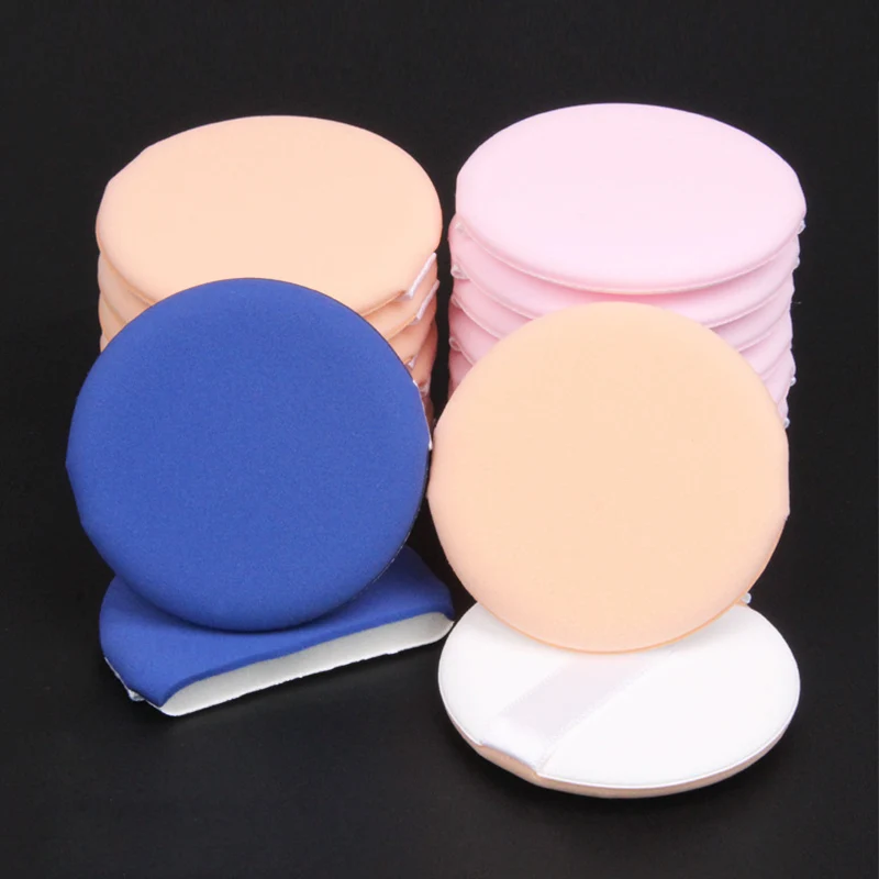 10pcs Foundation Makeup Sponge Cosmetic Puff Cosmetic Air Pad Cushion Powder Smooth Beauty Wet &Dry Dual-Use Makeup Sponge Tools