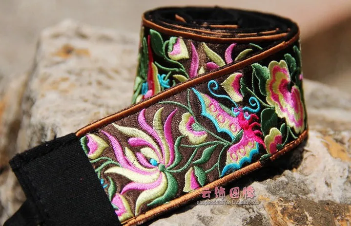 National trend accessories unique satin exquisite embroidered belt embroidered belt yd-03 Free Shipping