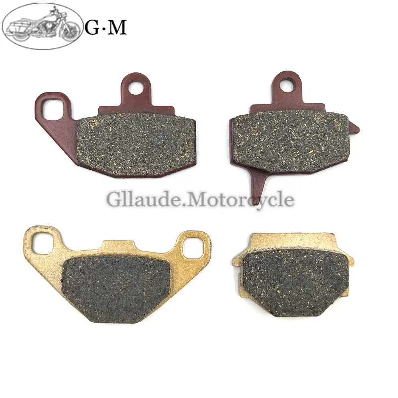 Motorcycle Front / Rear Brake Pads For Kawasaki KLR 650 A KLR650 A 1987-2007 KX125 KX250 KX500 1987-1988