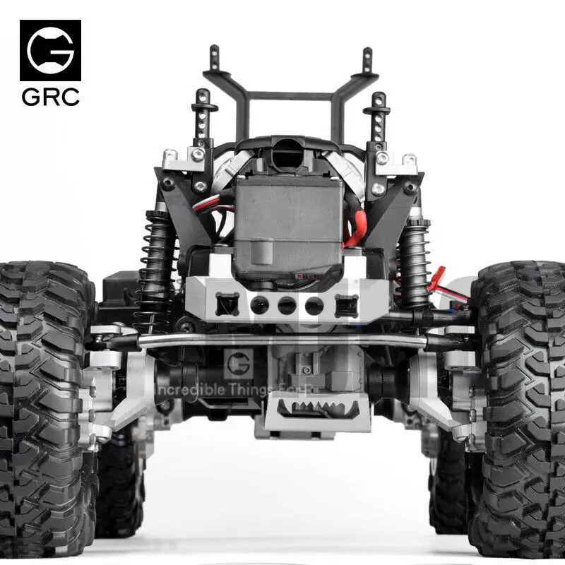 Ajrc Grc G2 alluminio Ackermann Caster Blocks & Portal Drive Housing # gax0032g per Traxxas Trx4 Defender Bronco K5 G500 Trx6 G63