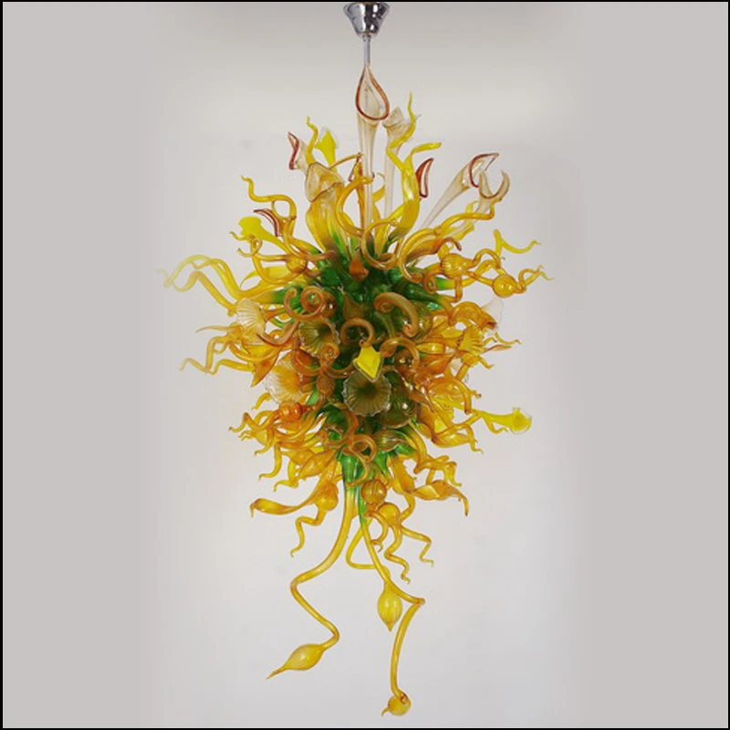 

Art Glass Handmade Light Decoration Lamp Handmade Blown Glass Chandelier Lighting