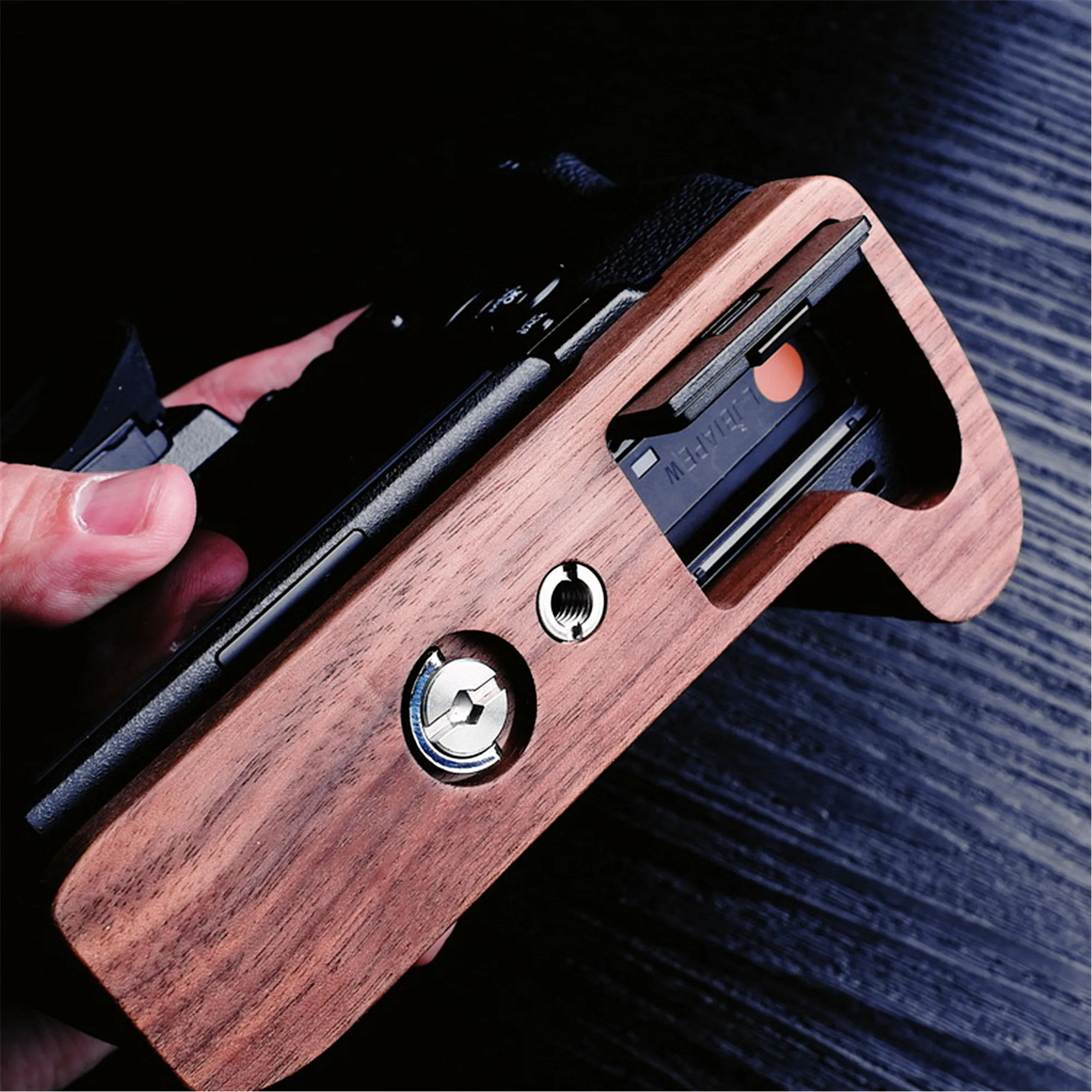 

Walnut Wooden Wood Hand Grip Plate Bracket For Fuji X H1 XH1 Fujifilm X H1