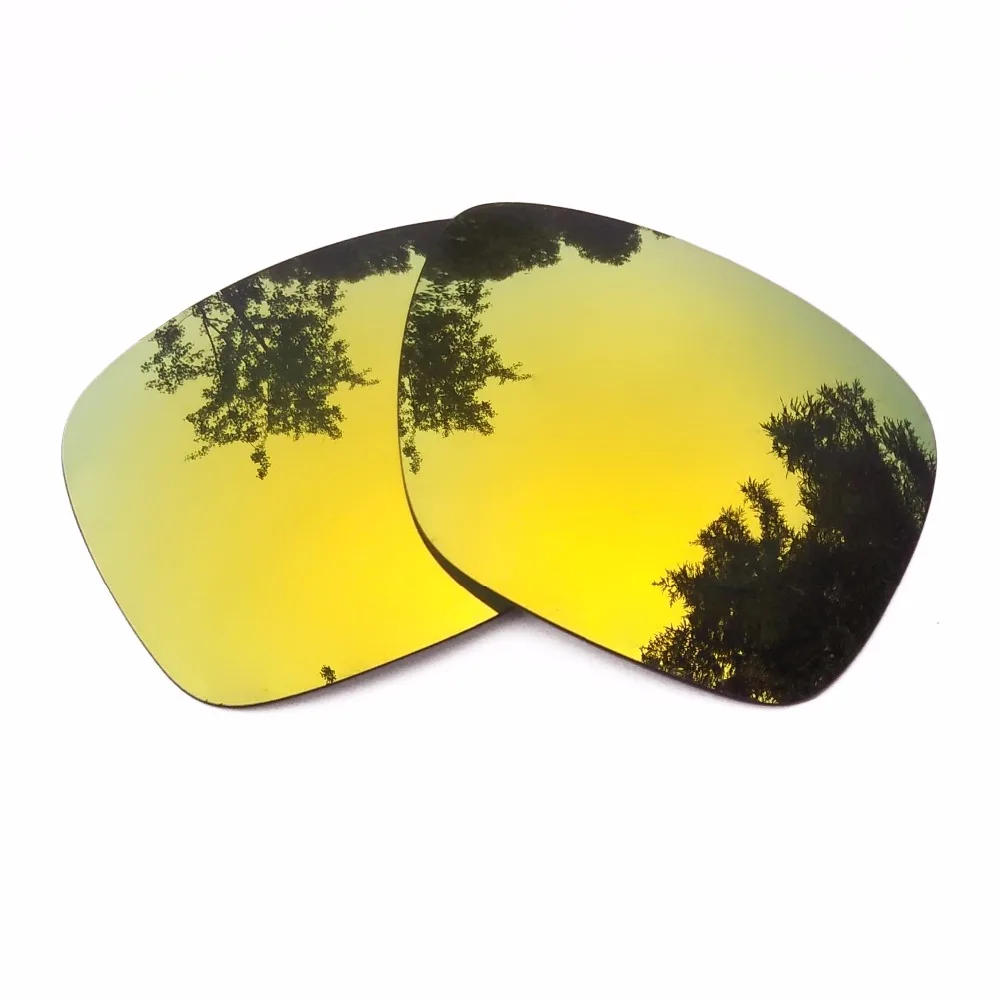 

24K Gold Mirrored Polarized Replacement Lenses for Ravishing Sunglasses Frame 100% UVA & UVB