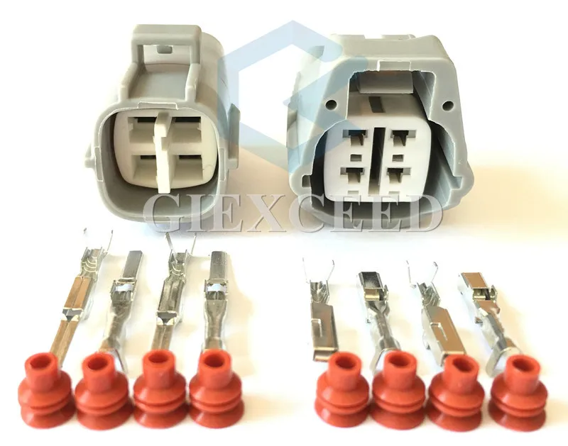 2 Sets 4 Pin AC Assembly 6189-0126 6188-0066 TS 090 Speed Plug VSS Plug For Suzuki Toyota Carola Corolla Alto 11143 Headlight