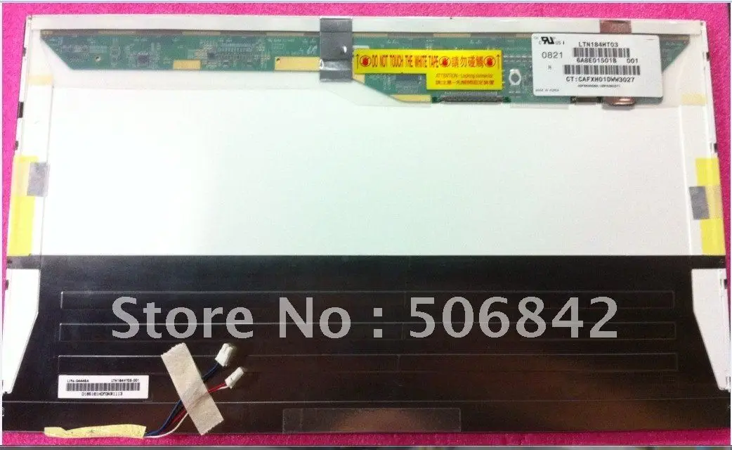 

18.4" Laptop Screen LTN184HT03-001 LCD Display Panel 1920x1080 LTN184HT03 30PINS