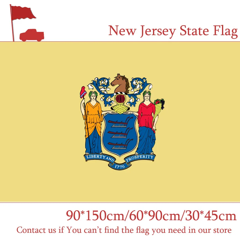 

Jersey American flag 3x5ft Hanging Polyester Banner Printing Size 90*150cm 60*90cm 40*60cm Flying Flag 15*21cm Hand Flag