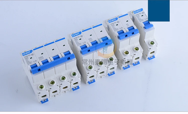 

Air circuit breakers D Type NXB-63 3P 4A 6A 10A 16A 20A 25A 32A 40A 50A 63A 80A 100A 125A Miniature Circuit breaker MCB