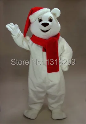 

mascot Snow Bear mascot costume polar bear mascot fancy dress custom fancy costume cosplay theme mascotte carnival costume kits