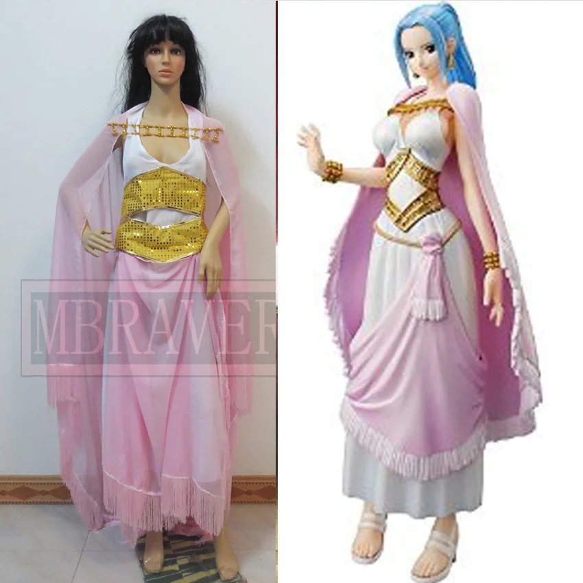 

Princess of the Alabasta Kingdom Nefeltari Vivi Cosplay Costume Halloween Party Christmas Uniform Custom Made Any Size