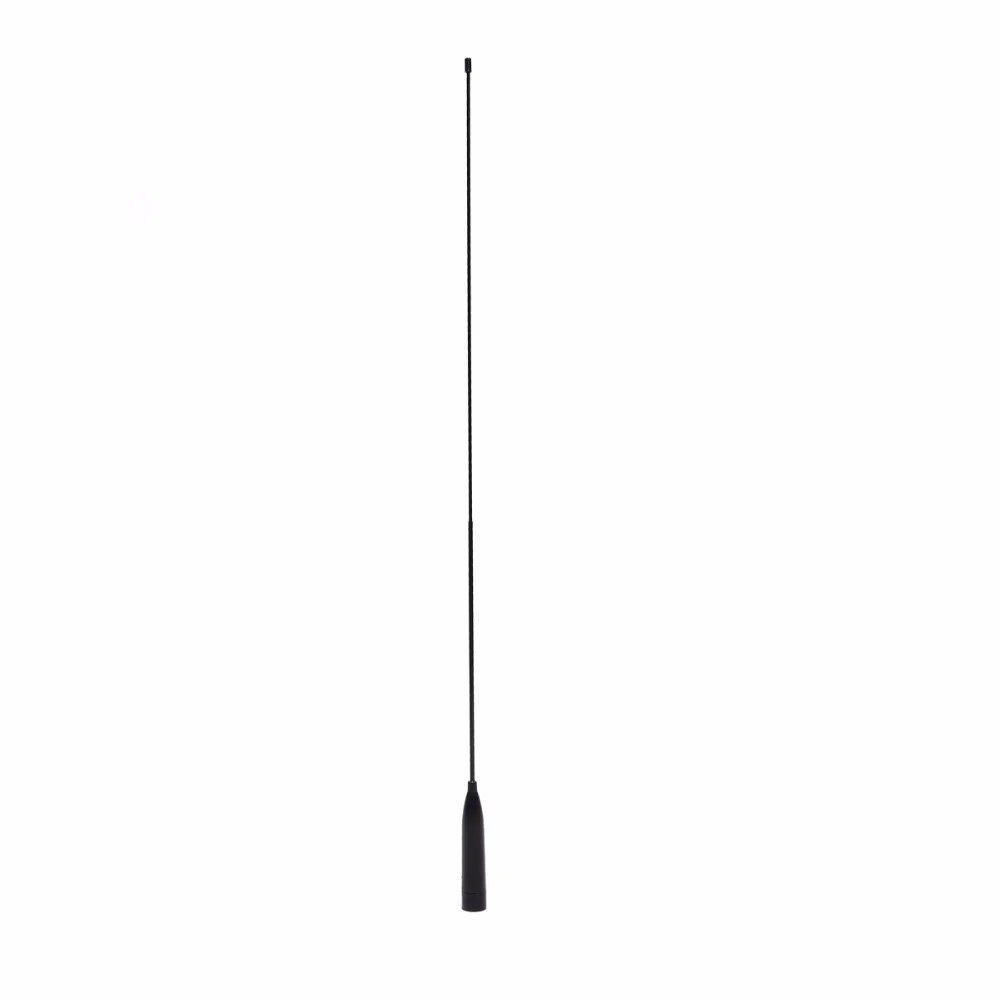 ABBREE-antena flexible de luz de doble banda AR-776, accesorio de titanio SMA-Macho, 144/ 430MHz, para YAESU TYT TH-UV8000D/E MD-380 WOUXUN, MD-390