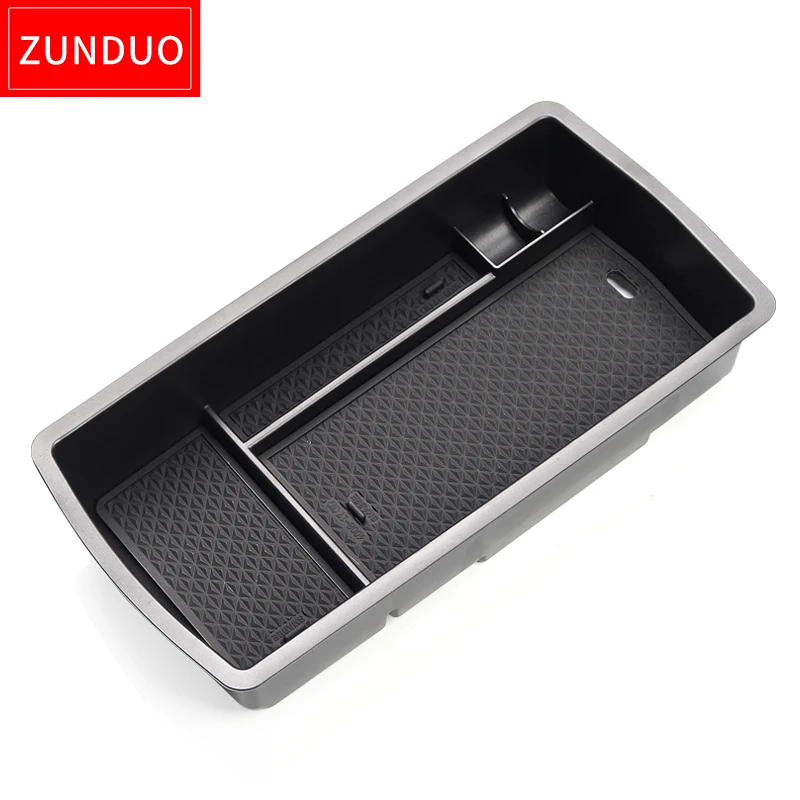 Armrest Box Storage Stowing Tidying for Peugeot 3008 4008 5008 2017 - 2023 MK2 3008GT GT Car Organizer Accessories BLACK