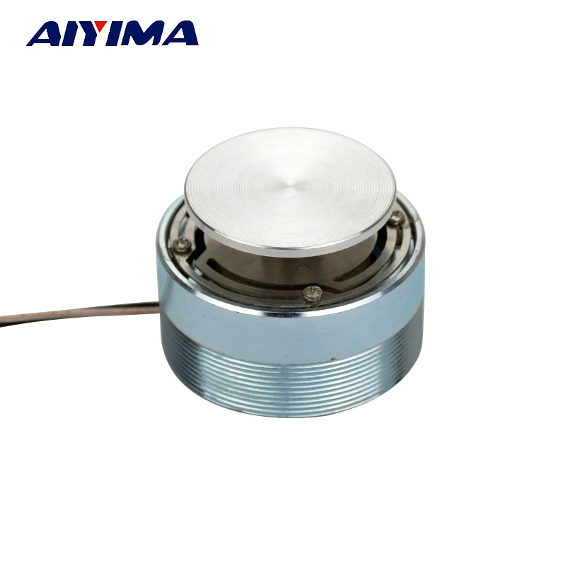 AIYIMA 1pc Full Range Speaker 20W 4/8ohm 44mm Audio Vibration Treble Horn HiFi Tweeter Unit Resonance Speaker Stereo Loudspeaker