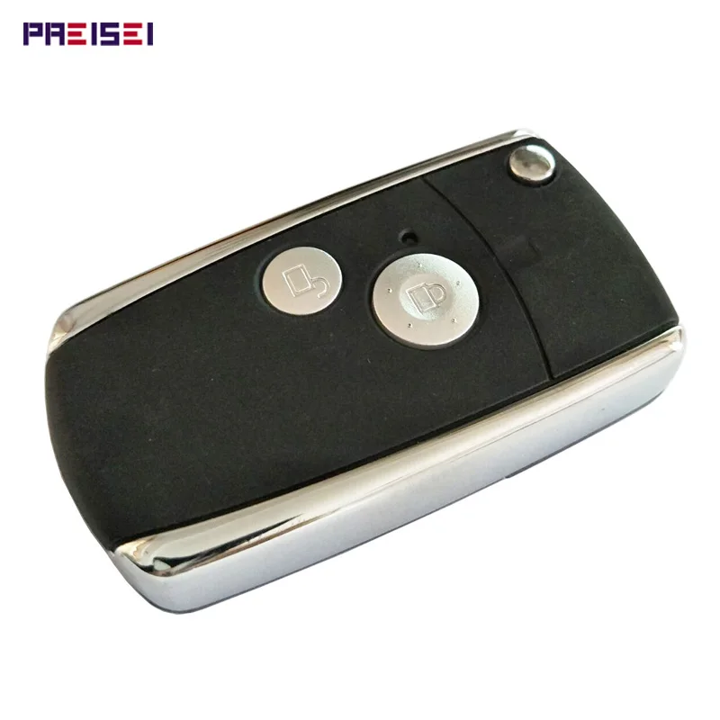 

PREISEI 2 Button Flip Remote Modified Key Covers Replacements For Honda JAZZ/CRV Odyssey CIVIC ACCORD