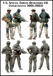 1/35 model kit resin kit      US special forces in Afghanistan