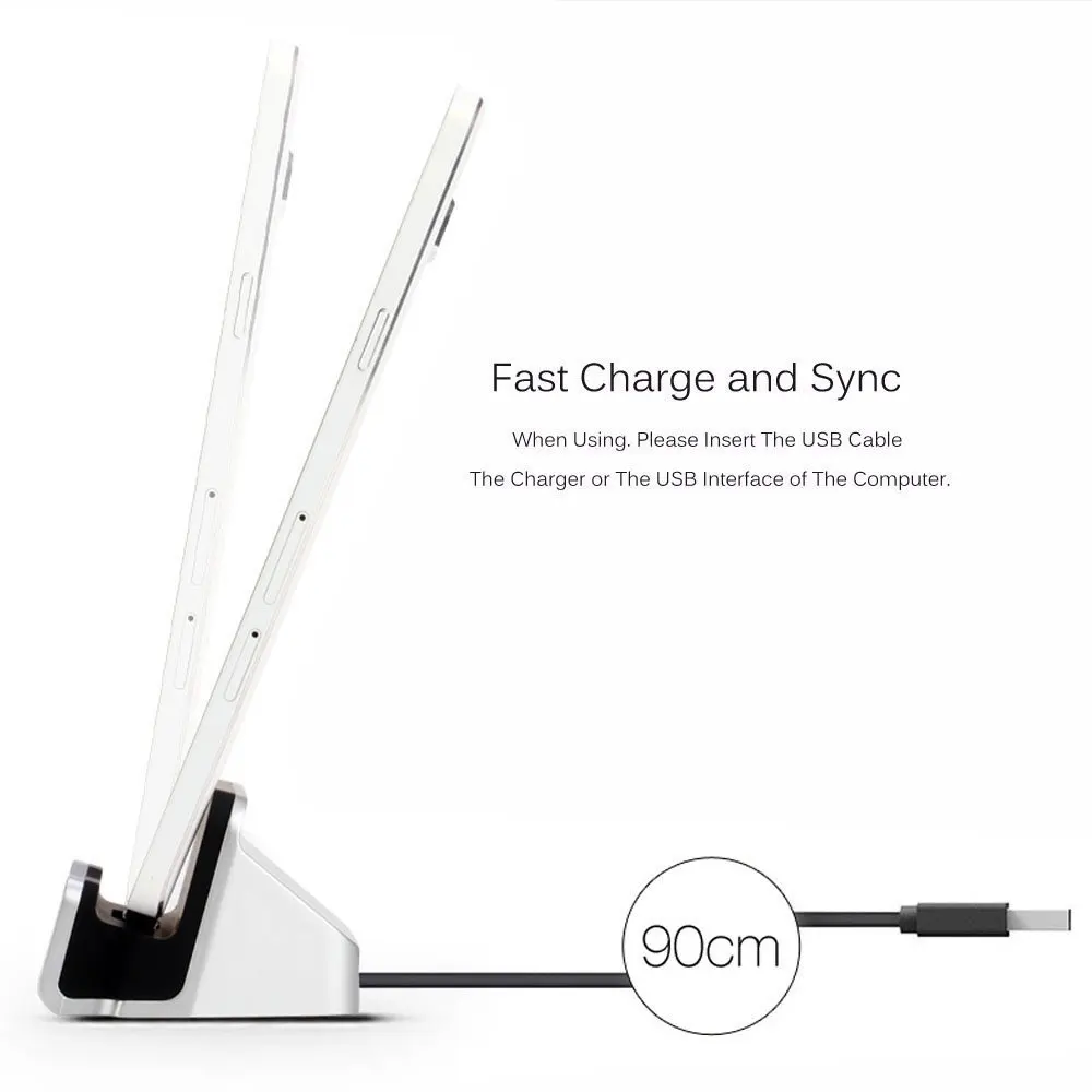 USB-C Dock Charger Desktop Fast Charging Data Sync Station Holder For SAMSUNG Note 9 S8 9 Plus A5 A7 2017 Xiaomi Mi8 Mix 2S MAX3