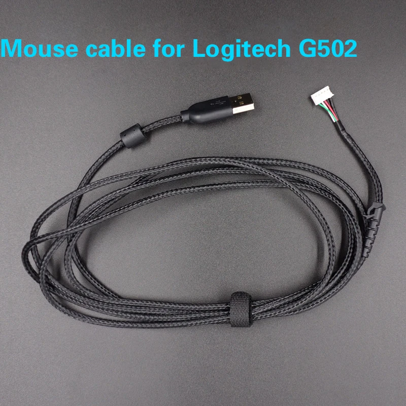 Mouse cable for logitech G402 G403 G5 G500 G500S G502 G9 G9X Aliens Brand USB  Mice Line Replacement wire