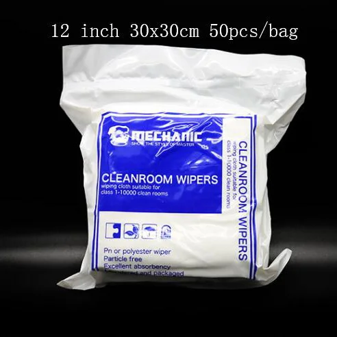 Mechanic 4/6/9/12inch anti-static dust-free cloth mobile phone screen cleaning microfiber soft cloth optical lens wiper