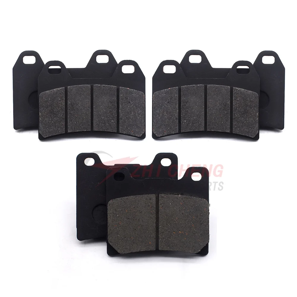 Motorcycle Front Rear Brake Pads For YAMAHA XJR1300 XJR 1300 (5EA1/5EA7) (320mm front discs) (Brembo calipers) 1998 1999