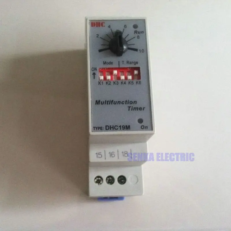 AC/DC 24-240V Multifunction Time Switch Timer Relay DHC19-M DHC19M