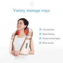 U-shaped neck and shoulder massager with Shiatsu balls #6