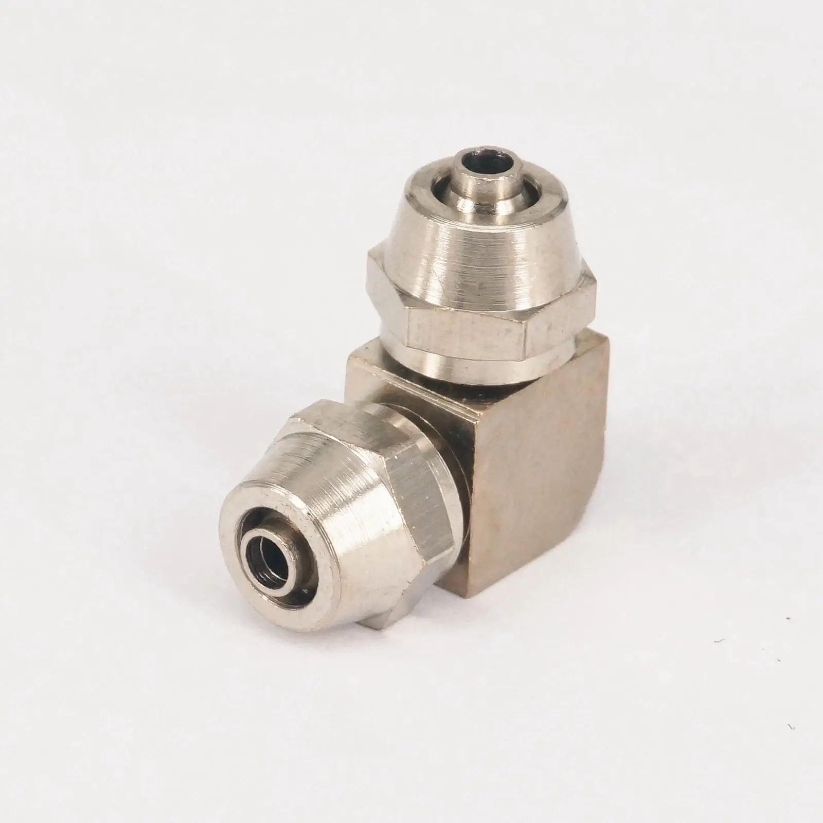 Quick fit For 6x4mm O/DxI/D Hose Elbow 90 Degree Brass Pneumatic Pipe Hose Coupler Fitting Connector Adapter