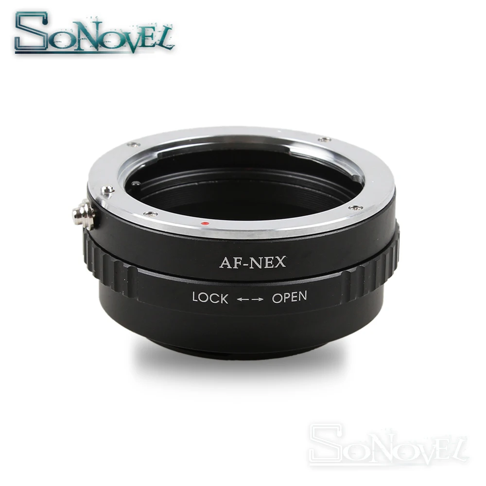 AF-NEX Mount Adapter For Sony Alpha Minolta AF lens to Sony E mount NEX adapter A7 A7R NEX-5T NEX7 A5000 A6000 A6300 A6500 A3500