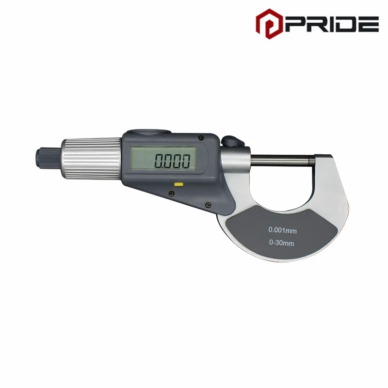 IP54 Double  Display Digital Outside Micrometer  0-30mm/0-1.2