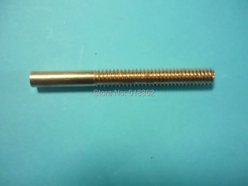 M8 Copper Orbital Tapping EDM Electrode without Hole, Thread Tapping Electrode, Threading Electrode, EDM Machine Parts