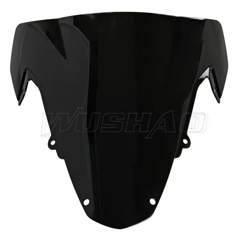 Motorcycle Double Bubble Windshield Windscreen Screen For 2003 2004 Suzuki GSX-R1000 GSXR1000 GSXR GSX-R 1000 K3 K4 Black