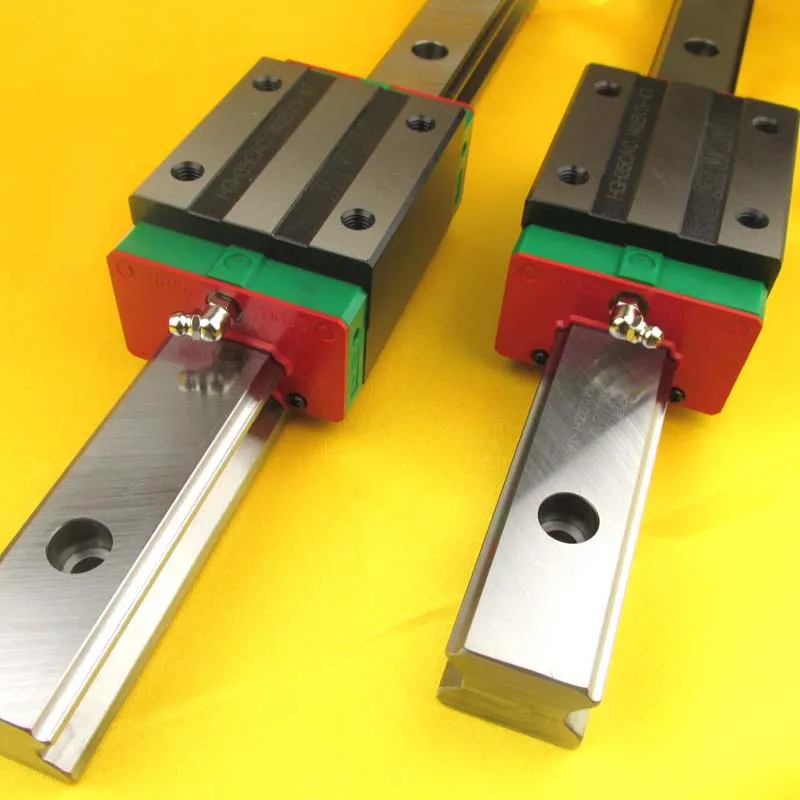 

New HIWIN HGR30 Linear Guide Rail 400mm With 2Pcs Of Linear Block Carriage HGH30CA HGH30 CNC Parts