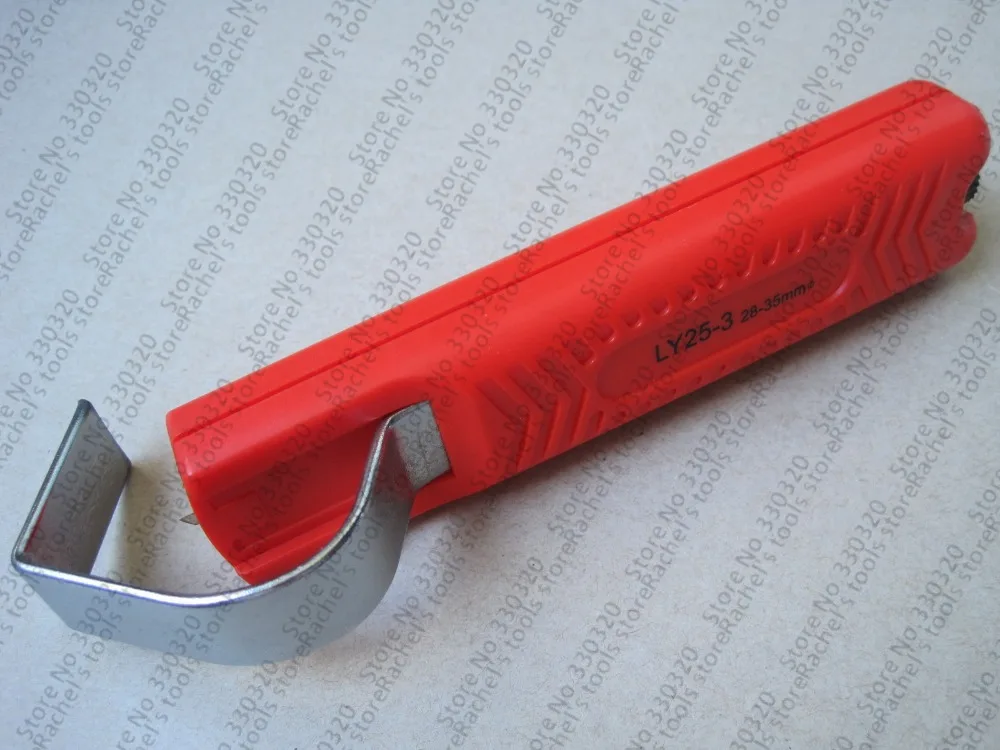 LY25-3 Wire stripping tool plier for stripping cables diameter 28-35mm cable knife stripper