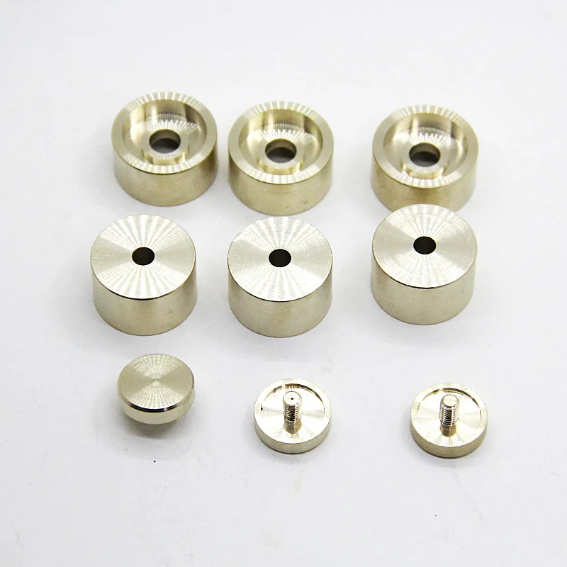 90 Pcs Trumpet Top Caps Chrome New Brass Parts trumpet accessories  trumpet parts trumpet repair  finger button