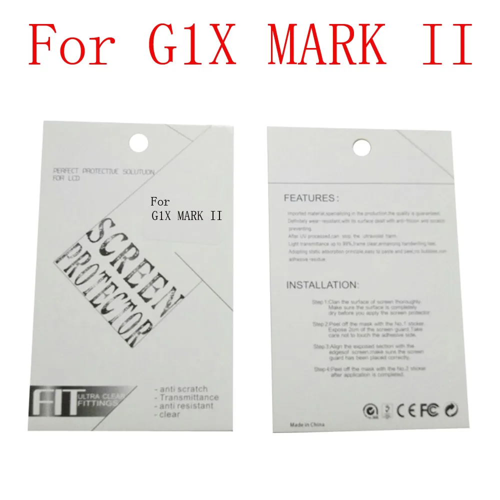 Película de protección de pantalla de cámara suave para Canon G1X, G1X, II, G1X, III, G3X, G5X, G7X, G9X, G10X, G7XII, G9X, II, S120, S200, 2 piezas