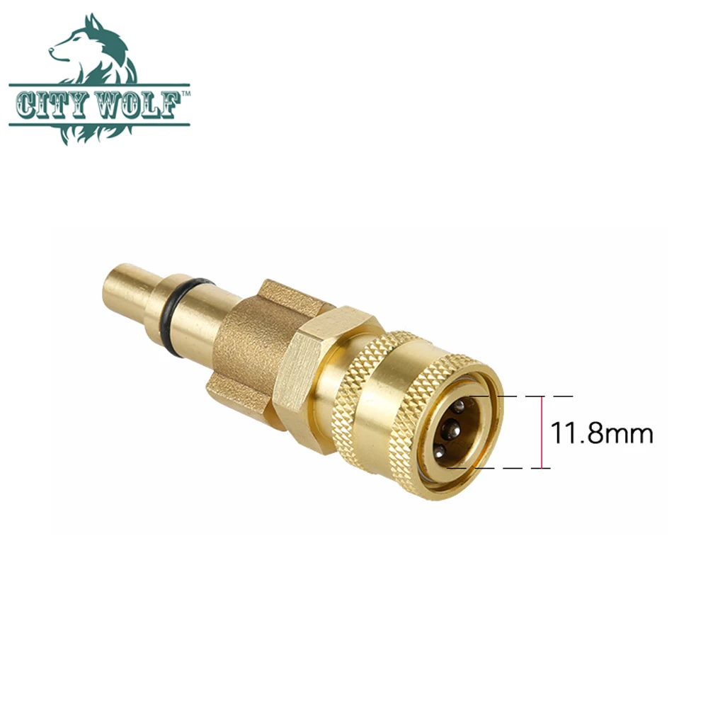 

Адаптер для мойки 4000 фунтов на квадратный дюйм для Lavor Sterwins Parkside PHD для быстрого подключения деталей шайбы 1/4 дюйма с адаптером для насадки-распылителя