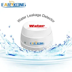 433MHz Drahtlose Wasser Leckage Detektor Für Home Security Wifi / GSM Alarm System Wasser Sensor Alarm Intrusion Detector