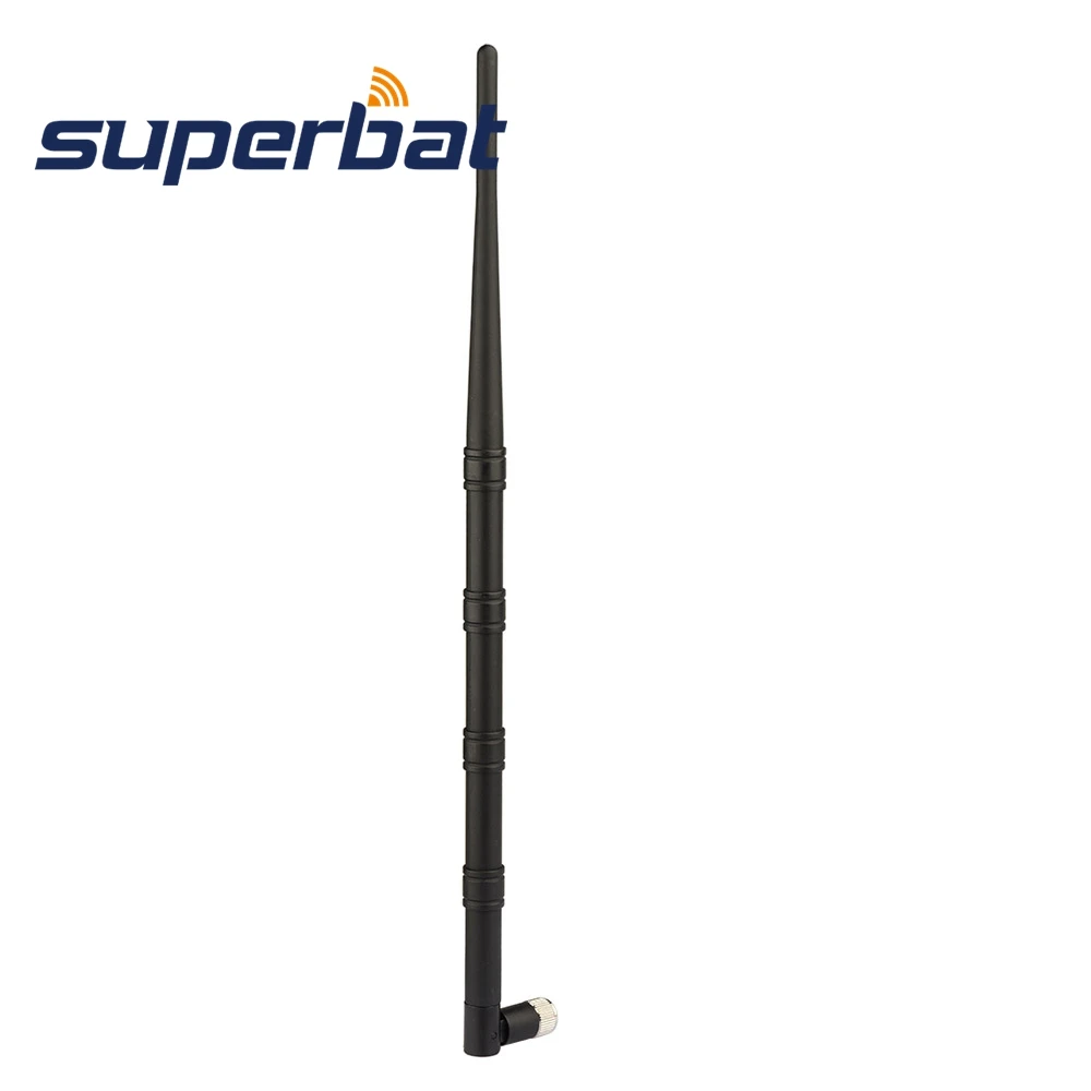 Superbat 2.4GHz 15dbi WiFi Router Tilt-Swivel Wireless LWU Antenna RP-SMA Male(Female pin) Connector