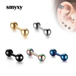 3pcs/set Women stainless steel Ear Studs Piercing Tragus Earrings Cartilage Helix Small ball Ear Bone Nail/Stick