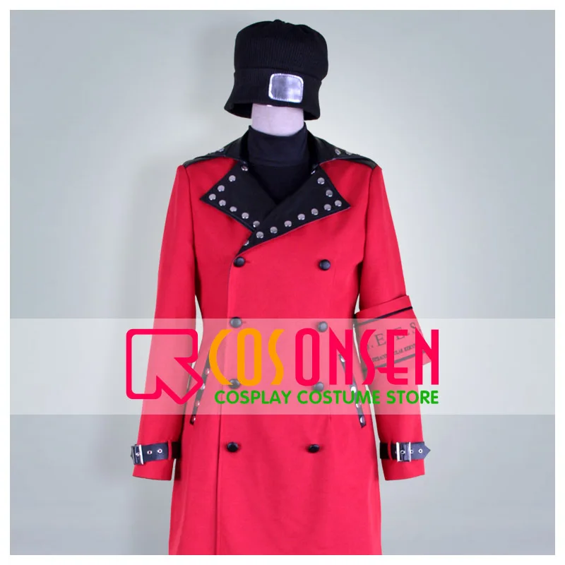 

COSPLAYONSEN Persona3 Shinjiro Aragaki Shinji Cosplay Costume Full Set All Sizes With Hat