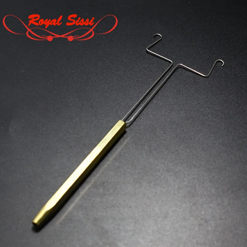 Royal Sissi w kształcie litery Y dubbing twister spinner muchowe trwałe dubbing narzędzie zdługie mosiądz uchwyt ogólne narzędzia muchowe rozwiązania